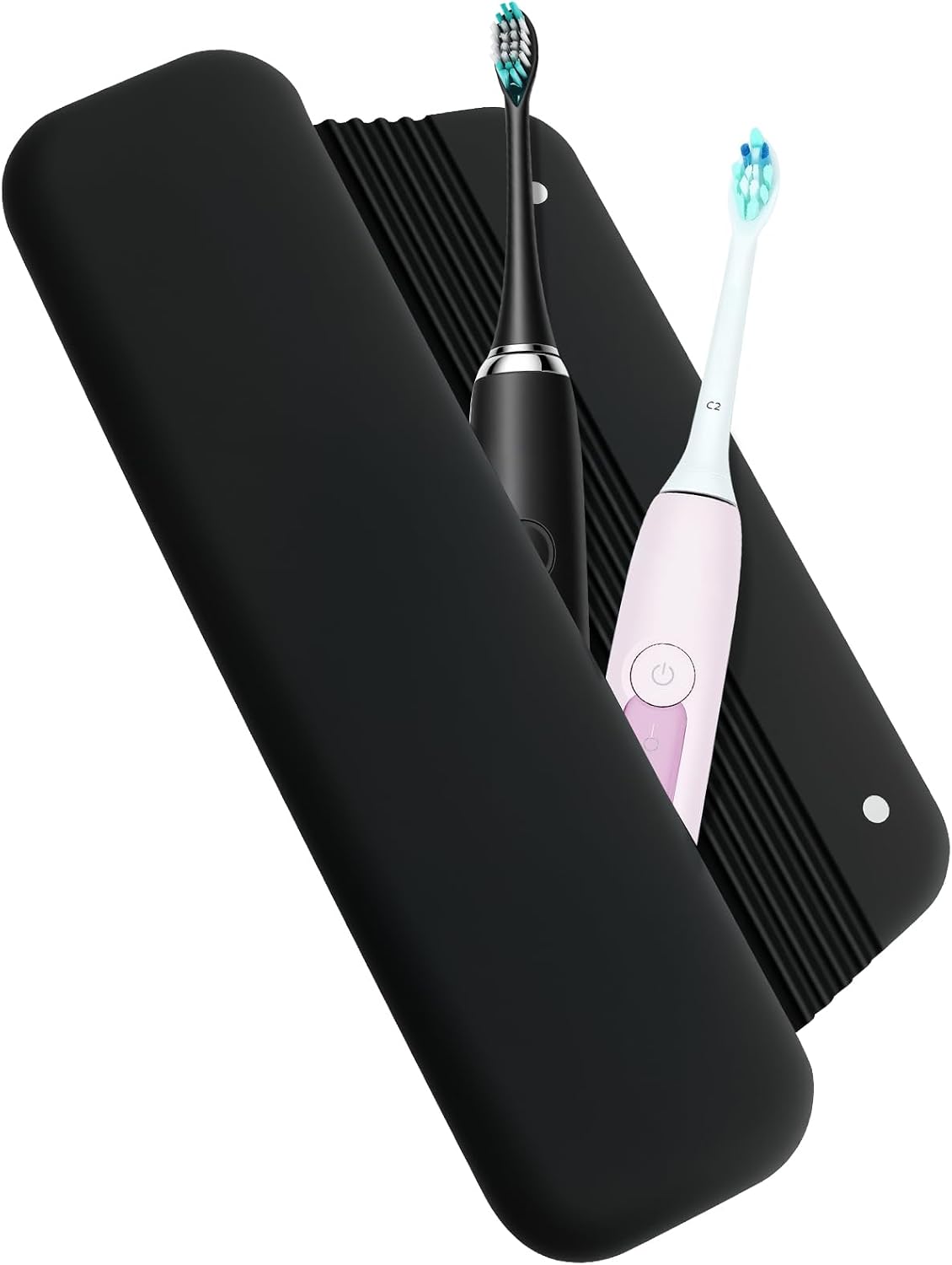 NECANCE Silicone Toothbrush Travel Case