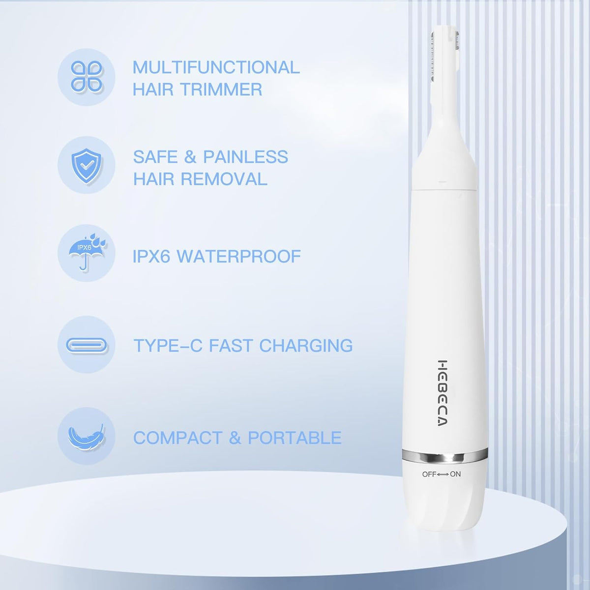 HEBECA Facial Hair Trimmer