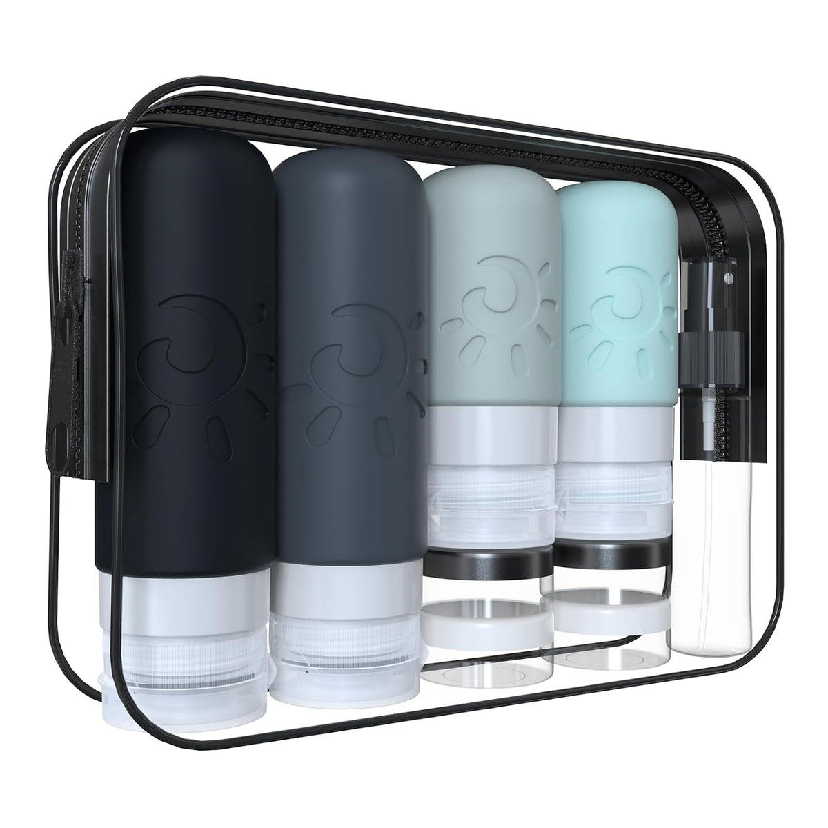 Zafit Silicone Travel Bottles