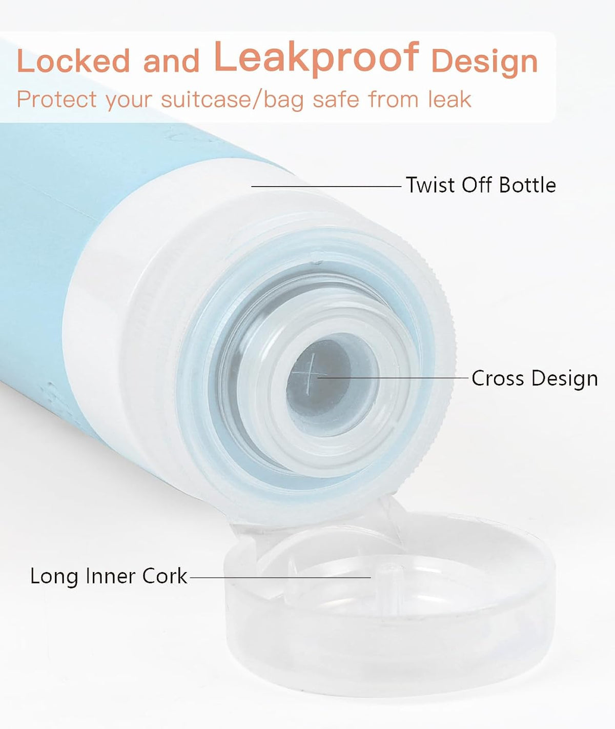 Quatish Silicone Squeeze Bottles