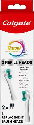 Colgate Total Battery Toothbrush Replacement Heads