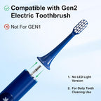 Mullburry Snow Gen2 Toothbrush Replacement Heads
