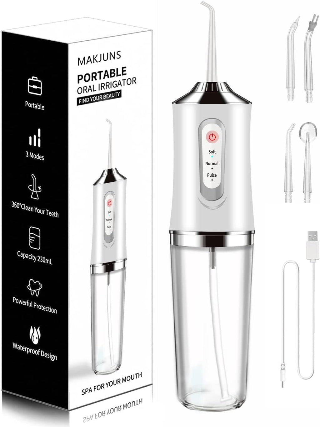 MAKJUNS Cordless Water Flosser