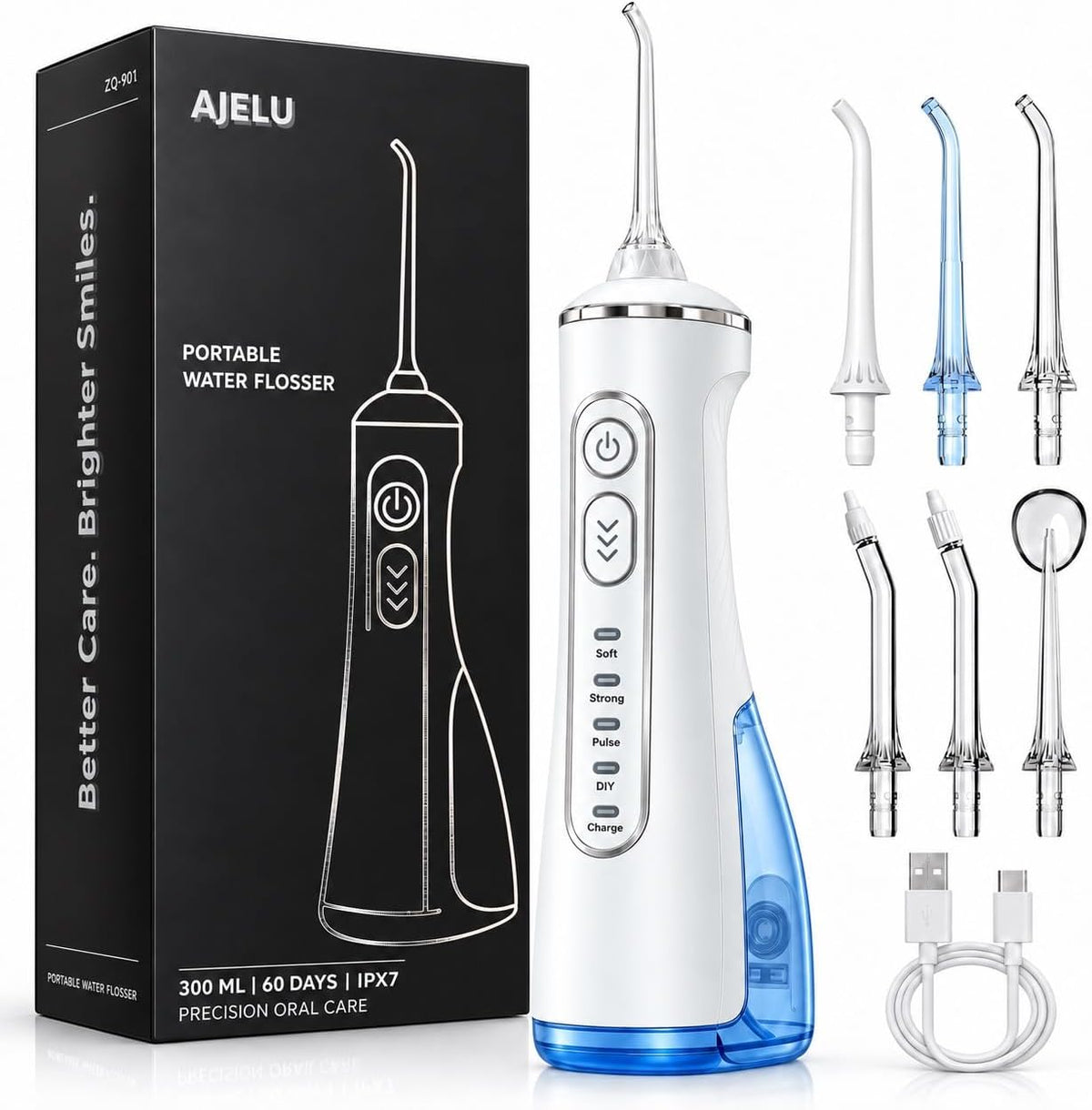 AJELU Cordless Water Flosser