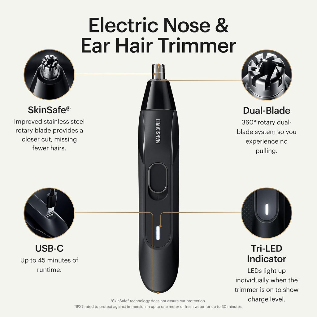 MANSCAPED Weed Whacker 2.0 Nose & Ear Trimmer