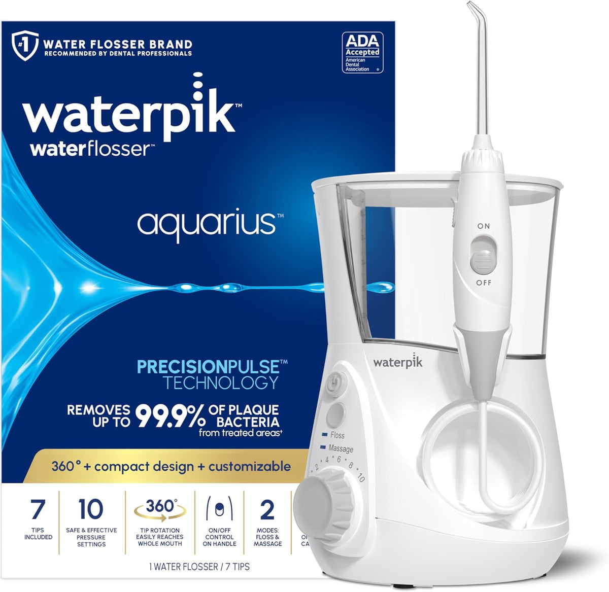 Waterpik Aquarius Countertop Water Flosser