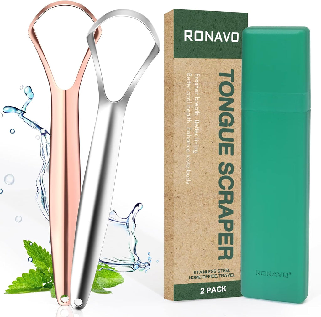 RONAVO Tongue Scraper
