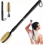 Gobiteli Dual-Sided Long-Handle Body Brush