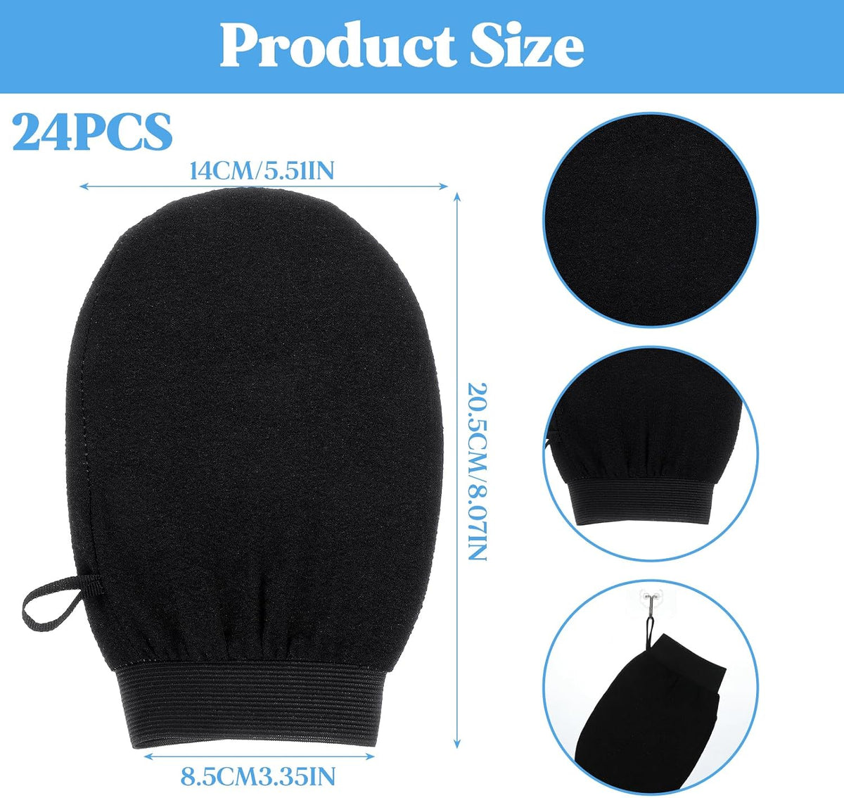 Douaowoc Exfoliating Gloves