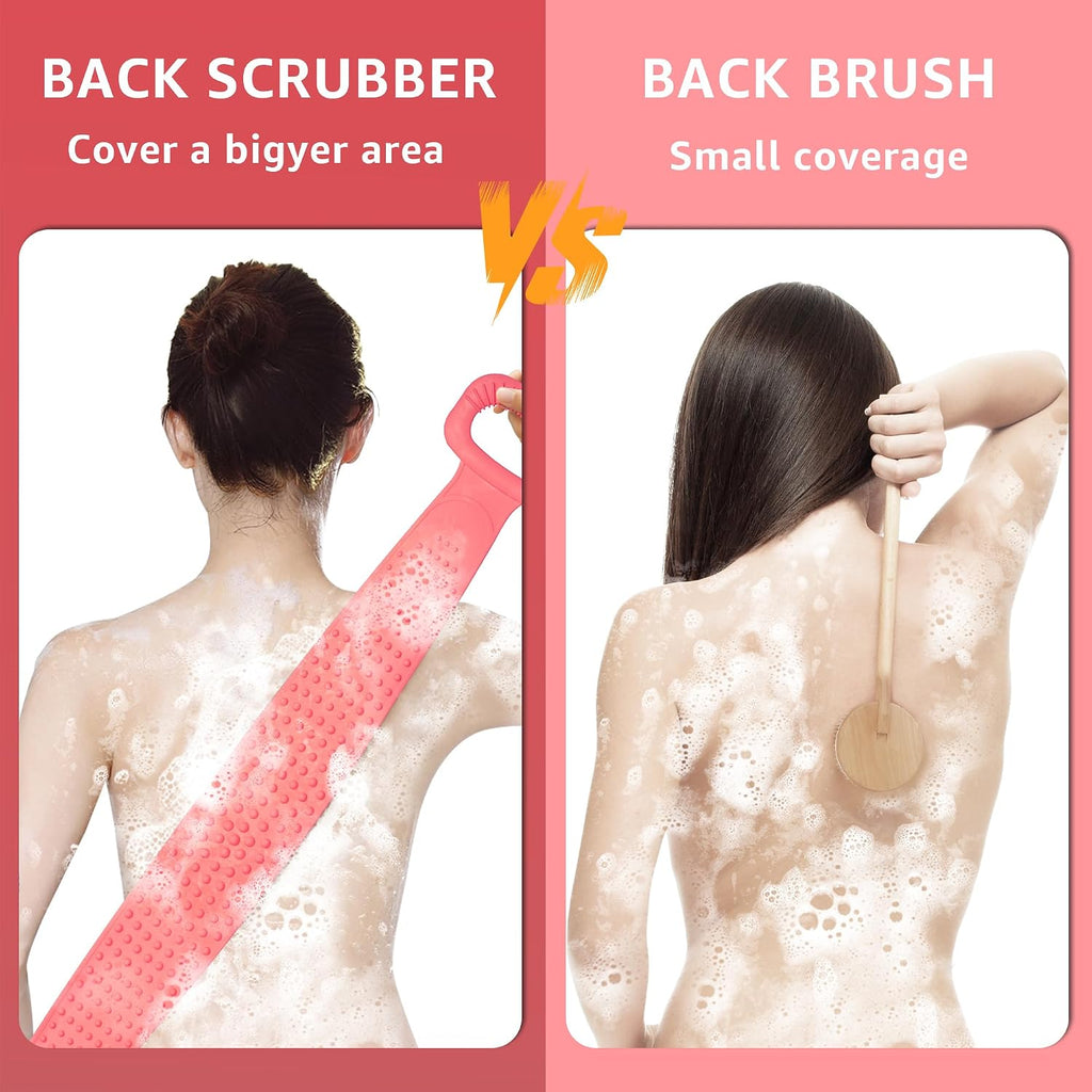 Culture Gifts Silicone Back Scrubber
