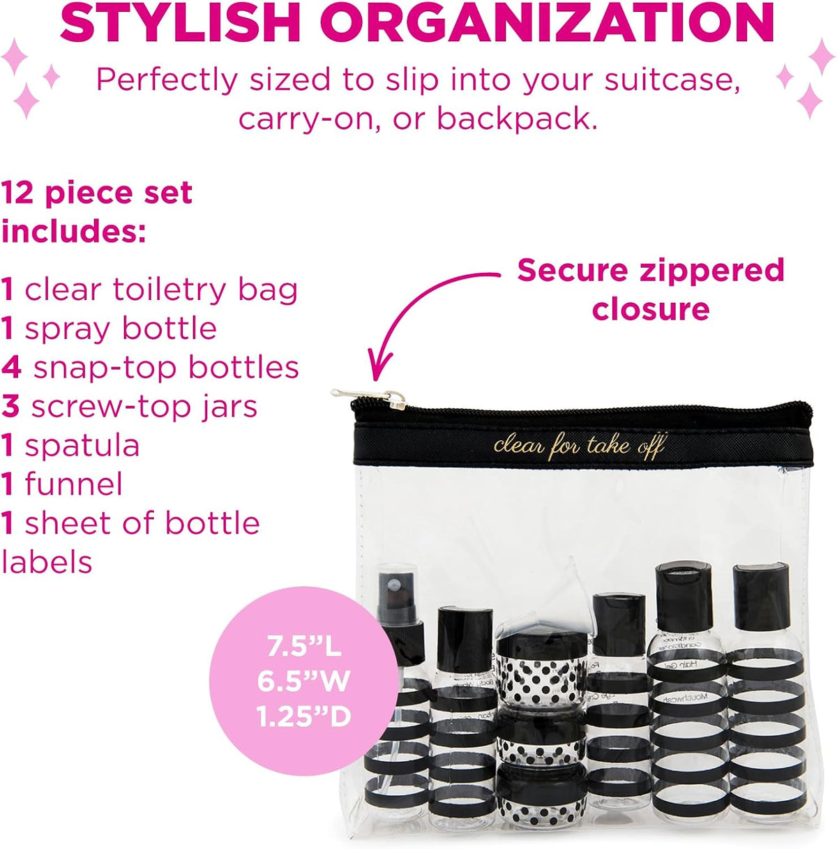 MIAMICA Toiletry Bag