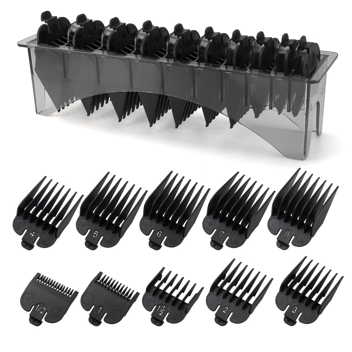 LAVEST Clipper Guards with Organizer Tray