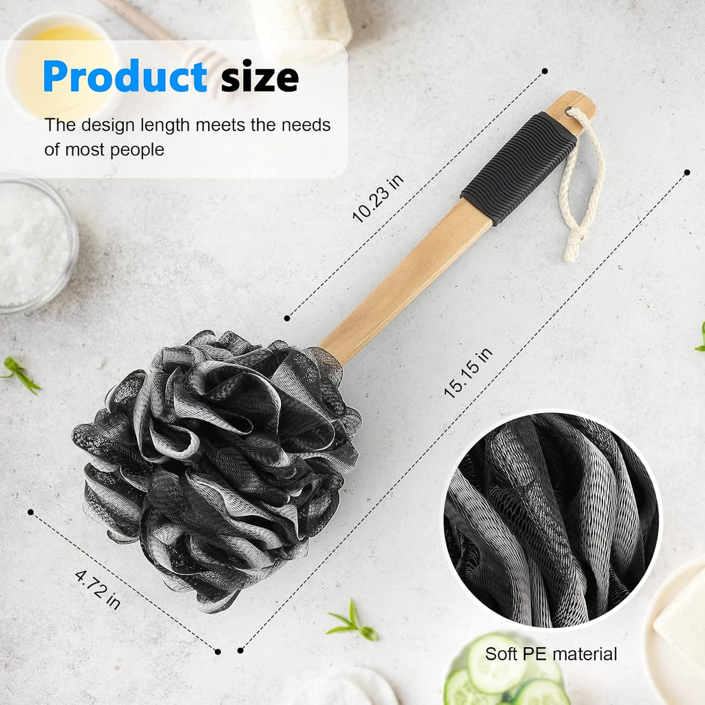 FORENEE Loofah Back Scrubber