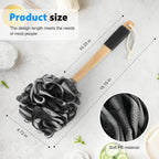 FORENEE Loofah Back Scrubber