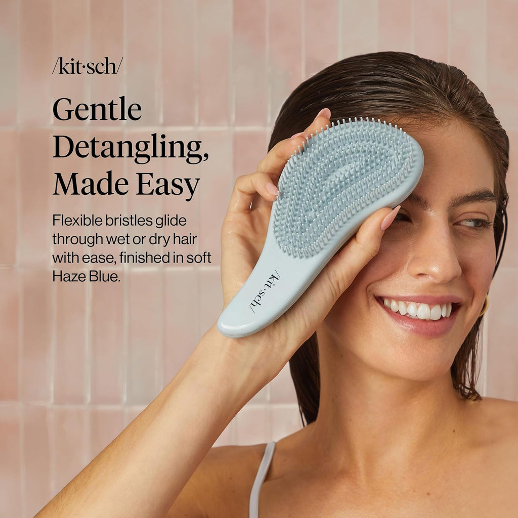 Kitsch Detangler Brush Haze Blue
