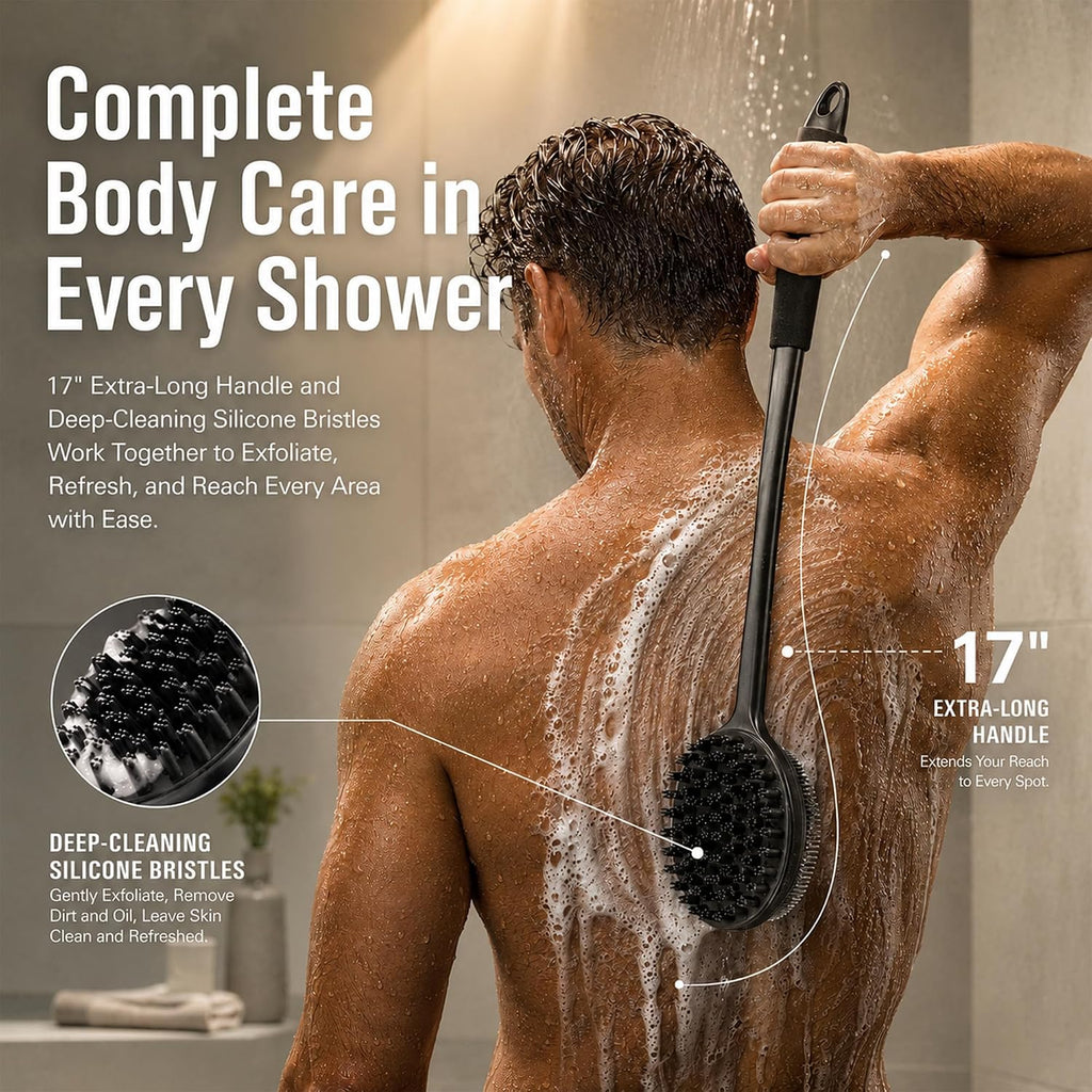 CYMPHW Silicone Back Scrubber
