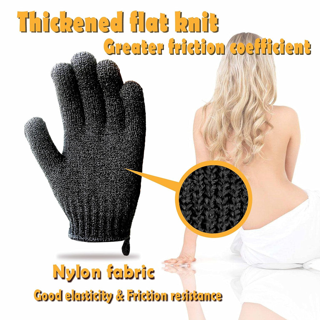 MIG4U Nylon Exfoliating Shower Gloves
